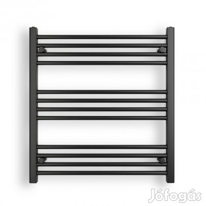 Törölközőszárító radiátor 75 x 80 cm - Nero Italia (fekete)
