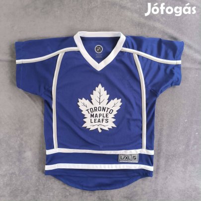 Toronto Maple Leafs Matthews NHL mez gyerek L/XL-es