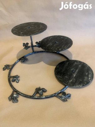 Torta állvány kovácsolt vas