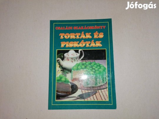 Torták és piskóták című Új könyv eladó !