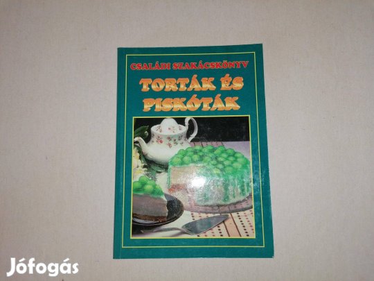 Torták és piskóták című Új könyv eladó !
