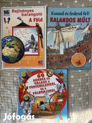 Történelem, földrajz foglalkoztató kisiskolásoknak