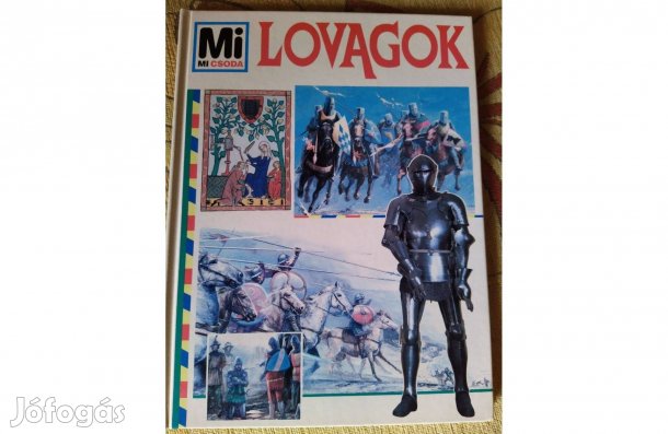 Történelmi, ismeretterjesztő könyv- Lovagok, újszerű