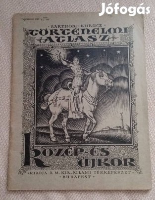 Történelmi atlasz - Közép- és újkor 1928-as kiadás