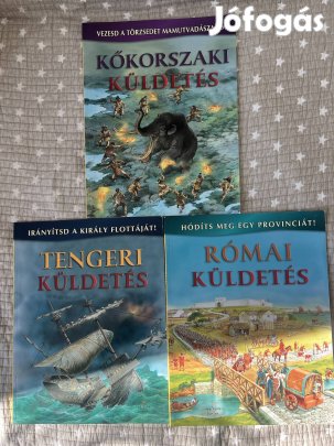 Történelmi gyermek ismeretterjesztő sorozat (Officina Junior)