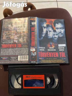 Törvényen túl akció vhs 