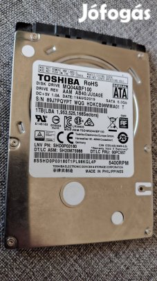 Toshiba 1TB 128MB SATA3