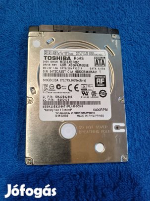 Toshiba 2.5" HDD 500GB