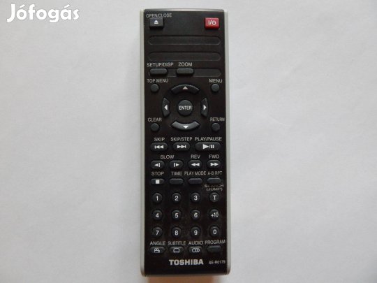 Toshiba DVD Lejátszó SE-R0179 Tipusú Távirányítója Eredeti