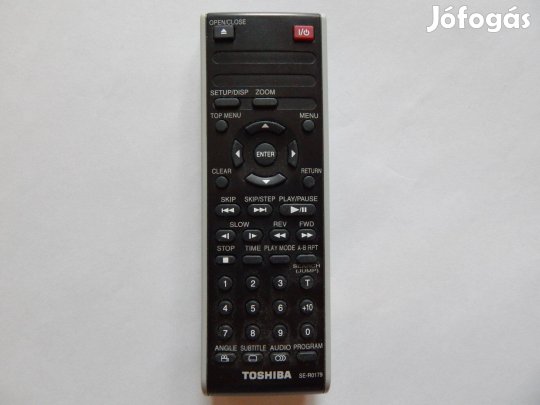 Toshiba DVD Lejátszó SE-R0179 Tipusú Távirányítója Eredeti