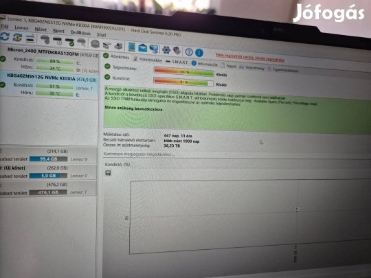 Toshiba/Kioxia 512 Gb nvme SSD
