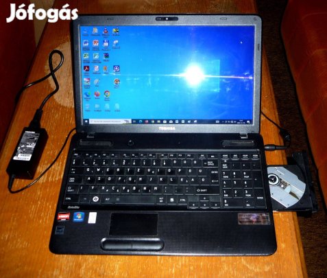 Toshiba Satellite C650D-108 (P320-3GB-250GB) újszerű, jól működik!