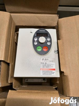 Toshiba VFS11-4007PL-WP (R5) frekvenciaváltó 3 fázis, 380 Ki 2,3A