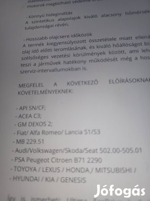 Totachi ultima ecodrive L 5w30 1 liter eladó