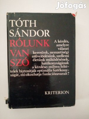 Tóth Sándor - Rólunk van szó
