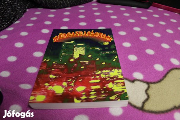 Toth Tamas- Kulgazdasagtan, konyv, tankonyv, Uj