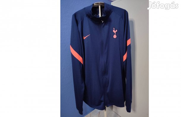 Tottenham Hotspur eredeti Nike sötétkék cipzáras felső (L)