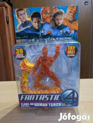 Toy Biz Fantastic4 Human Torch figura bontatlanul eladó