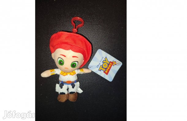 Toy Story 4 Jessie eredeti plüss kulcstartó új címkés