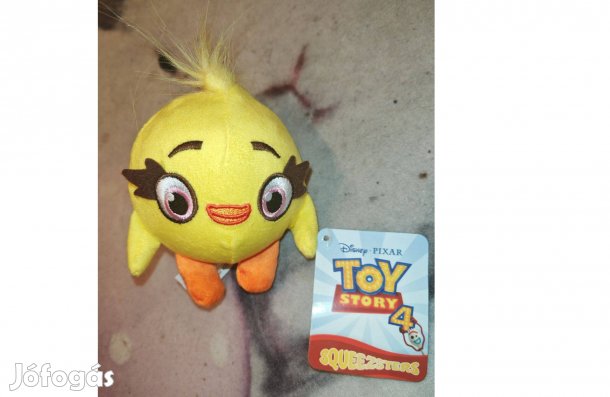 Toy Story 4. Kacsa Disney plüss kulcstartó stresszlabda