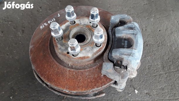 Toyota Avensis Jobb Első Csonkállvány Kerékaggyal + Féknyereg + ABS