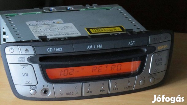 Toyota Citroen Peugeot gyári cd rádió fejegység