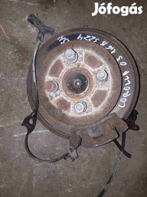 Toyota Corolla 00-06 Bal Hátsó Csonkállvány Kerékaggyal + Féknyereg +