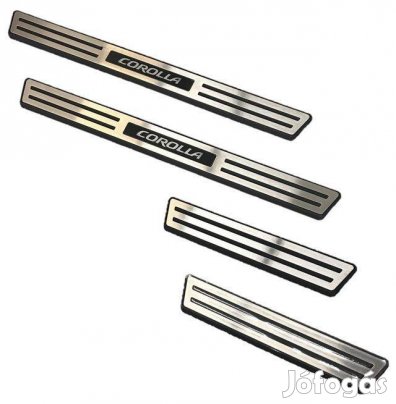 Toyota Corolla Gyári Alumínium Küszöbvédő - Új