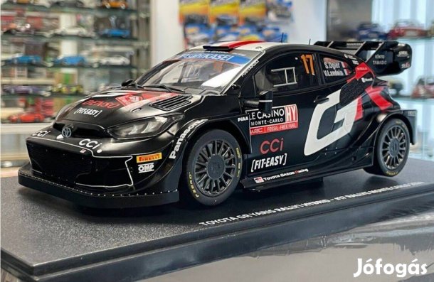 Toyota GR Yaris Rally1 Rallye Monte Carlo 2024 1:18 Ixo Tbmwr-CMC18-24