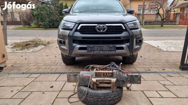 Toyota Hiluxra komplett csörlő szett