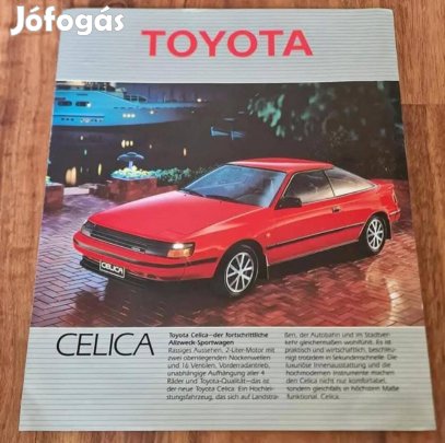 Toyota Program Prospektus 1986 Celica MR2 Corolla Carina II