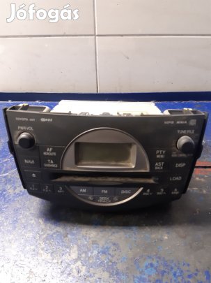 Toyota Rav 4 05-13 Központi Kijelző + Rádiós CD Lejátszó