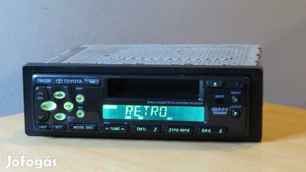 Toyota TM4200 gyári rádió autórádió magnó fejegység