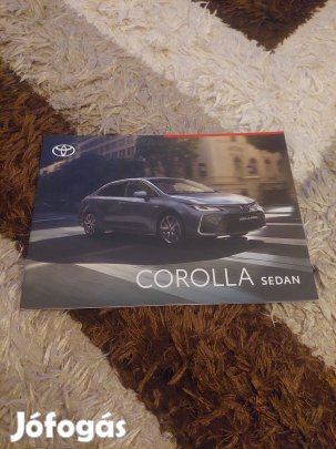 Toyota corolla sedan prospektus katalógus