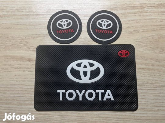 Toyota csúszásgátlós mobil tartó műszerfalra és pohártartó alátét