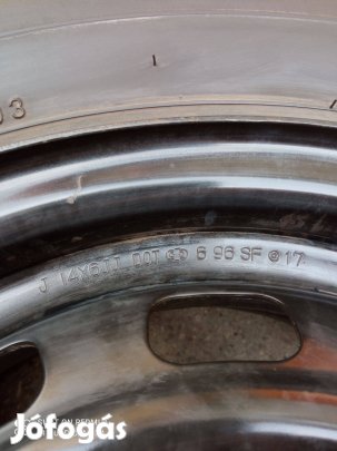 Toyota felni, kerék, keréktárcsa 14" garnitura