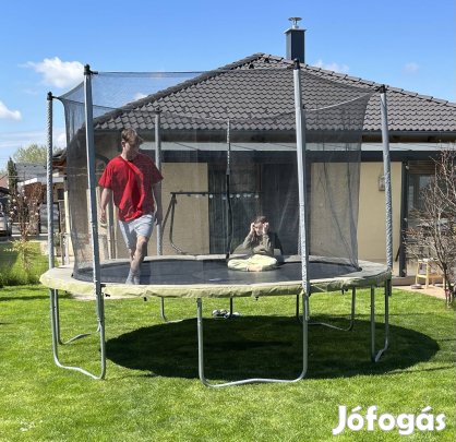 Trambulin 3,65m kitűnő állapotban , alig használtan eladó