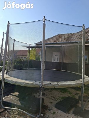 Trambulin 420 cm, Dechatlonos