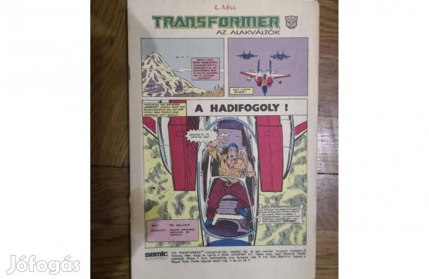 Transformer Az Alakváltók (2. rész) - A hadifogoly (1991)