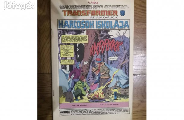 Transformer Az Alakváltók (4. rész) - A harcosok iskolája (1991)