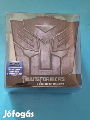 Transformers 1,2,3rész (limitált fej díszkiadás) Blu-ray
