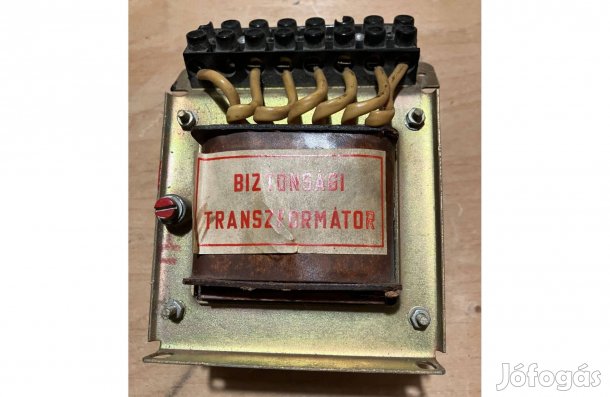 Transzformátor biztonsági 63VA, 6-42V