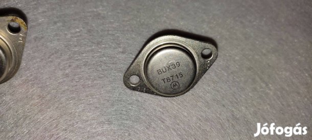 Tranzisztor BUX39 120 V 30 A 120 W NPN Eladó