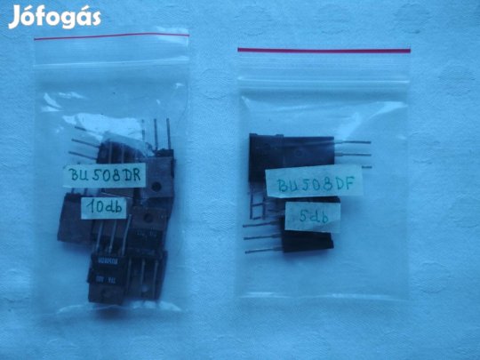 Tranzisztor Bu508DR, és BU508DF