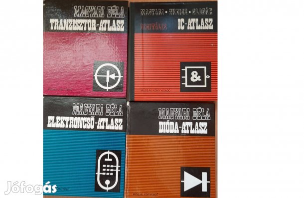 Tranzisztor-atlasz, Ic-atlasz, Elektroncső-atlasz, Dioda-atlasz