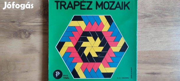 Trapéz mozaik kirakó játék