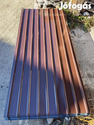 Trapézlemez 0,25mm T12 barna és antracit 90x190cm/tábla