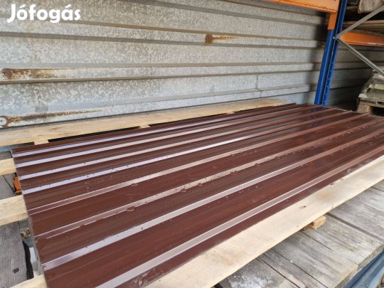 Trapézlemez 0,35 mm barna 90×200 cm