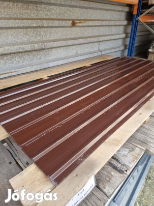 Trapézlemez T12 0,30 mm antracit / barna