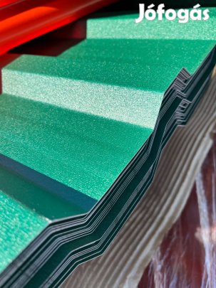 Trapézlemez - zöld - 0,45 mm